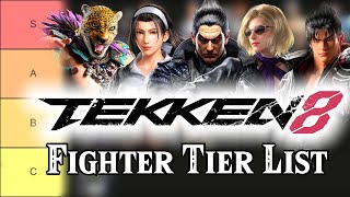 Tekken 8 Fighter Tier List [upl. by Kauslick]