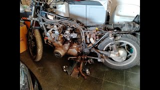 Suzuki gs 1000 gs1000G restoration [upl. by Iram]