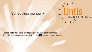 Scheduling Manually [upl. by Oppen634]