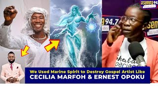 WE USED MARNE SPIRIT TO DESTROY GOSPEL ARTIST LIKE CECILIA MARFOH amp ERNEST OPOKU [upl. by Nnaeirelav]