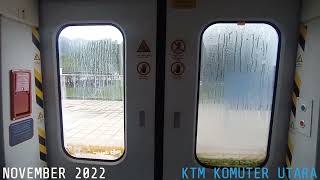 KTM KOMUTER UTARA  SCS 19 Ride From Bukit Mertajam to Arau [upl. by Adlesirg]