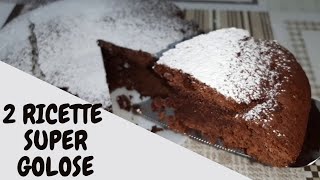 TORTA ALLA NUTELLA SOFFICE MORBIDA CREMOSA 2 RICETTE DA NON PERDERE [upl. by Ullyot]