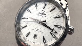 Omega Seamaster Aqua Terra 150M 22013382002001 Omega Watch Review [upl. by Wolram635]