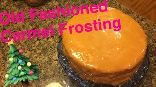 How to Make Old Fashioned Carmel Frosting [upl. by Kabab]