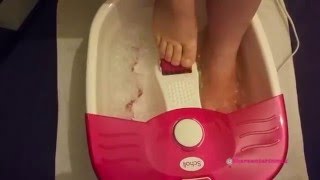 Scholl Feet Treat Foot spa [upl. by Enicnarf]