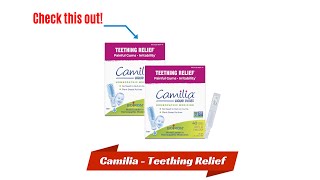 Camilia Teething Relief  Review [upl. by Lyrahs]