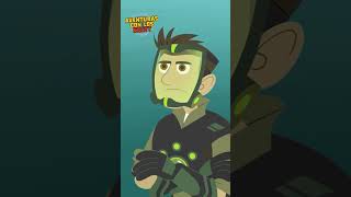 Activar poderes de lagarto  Aventuras con los Kratt [upl. by Amalberga]