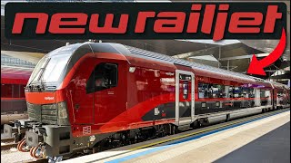 Full Review of the NEW RAILJET on its Inaugural Ride across Austria [upl. by Hestia]