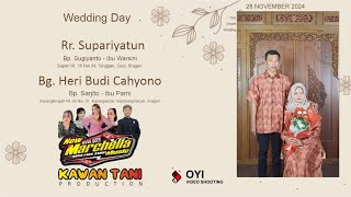 LIVE MARCELLA MUSIC  KAWAN TANI AUDIO  OVS HD Wedding ATUN amp HERI Sapen 28 utuh November 2024 [upl. by Wain]