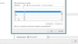 Curso Word 2013 Prof Aecio Aula 009 Correção Automática [upl. by Ardnuhsal]