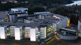 Savonia University of Applied Sciences  Drone shots [upl. by Wennerholn]