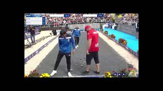 French Petanque Championship Mixed Doublet Final 2024 MOSELLE 57 vs LOZERE 48 [upl. by Idolah227]