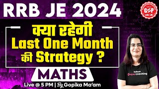 RRB JE 2024  RRB JE Maths Classes 2024  RRB JE Maths Mock Test  Maths by Gopika Maam [upl. by Pilloff]