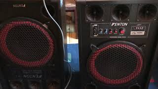 Fenton Active Speakers 400800 watt [upl. by Sulrac]