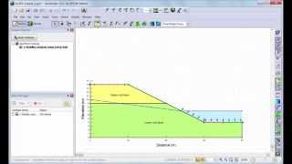 GeoStudio 2012 SLOPEW Tutorial [upl. by Hametaf176]