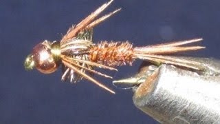 How to tie a Bead Head Pheasant Tail Nymph [upl. by Pennebaker]