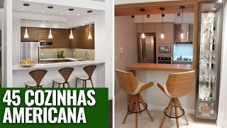 45 COZINHAS AMERICANA INSPIRADORA QUE VOCÊ SÓ VER AQUI [upl. by Nosiddam]