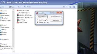 How To Patch ROMs with IPS Patches [upl. by Eessac]