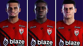 ATLÉTICO GOIANIENSE  PES 21  Elenco Atualizado  2024 [upl. by Granlund]