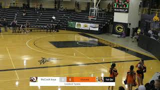 McCook Bison boys vs Ulysses [upl. by Judenberg53]