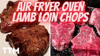 How to cook Lamb Loin Chops in the Air Fryer Oven  Easy Cooking [upl. by Carlyle96]