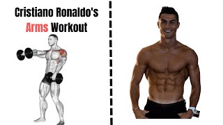 quotCristiano Ronaldos Full Arm Workout Unleash Your Strengthquot [upl. by Aerdnaek34]