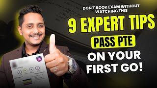 9 Expert Tips  Pass Your PTE on Your First Go  Skills PTE Academic [upl. by Etnad]