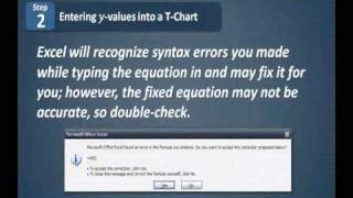 Graphing a function on Microsoft Excel [upl. by Buffy]