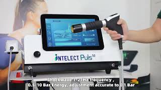 INTELECT PULS 50 Radial Shockwave with Ultrasound Therapy KAPHAPHYSIO [upl. by Anotyad]