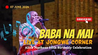 Baba naMai Live at Jongwe Corner  56th Alick Macheso Birthday Celebration [upl. by Connelly]