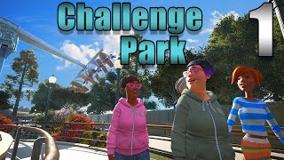 Planet Coaster Challenge Mode  Part 1 Opening The Park [upl. by Brander662]