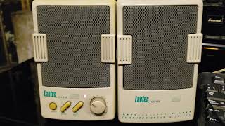 Labtec cs550 pc speaker from 1993 [upl. by Selrac]