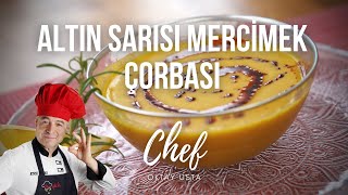 Altın sarısı Mercimek Çorbası nasıl yapılır  Oktay Usta [upl. by Hadlee226]