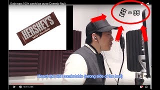 Dude raps 137 candy bar puns The Candy Rapper [upl. by Anilosi]