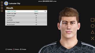 PES 2021 How to create Mads Hermansen 🇩🇰 Leicester City [upl. by Zetrac601]