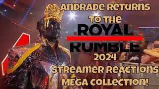 Andrade Returns Streamers React MEGA collection [upl. by Anreval]