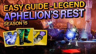 Destiny 2 Platinum APHELIONS REST Lost Sector Guide  Simple amp Easy  Season of the Lost [upl. by Tildi66]