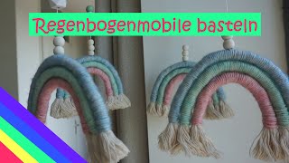 RegenbogenMobile selber basteln I DIY [upl. by Christyna620]