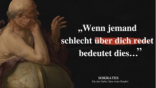 Eine kurze aber unglaublich weise Geschichte des Sokrates Die drei Siebe [upl. by Ecnarret]