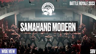 2nd Place Samahang Modern  Battle Royale 2023 Wide View 4K [upl. by Apollus503]