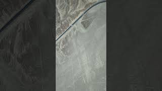 The Nazca lines from in a plane 2000 year old mystery designs nasca peru travel [upl. by Sanson572]