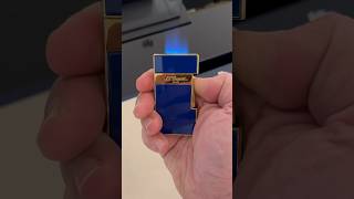 ST Dupont Biggy Gold amp Mavi Lacquer Çakmak Ref No25005 stdupont lighter [upl. by Maccarthy281]