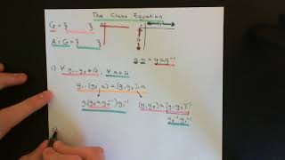 The Class Equation Part 1 [upl. by Bowne474]