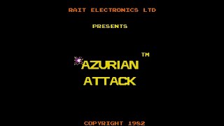 Azurian Attack  Arcade 1982 [upl. by Vaules]