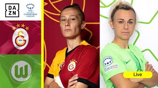 Galatasaray  VfL Wolfsburg  UEFA Womens Champions League 202425 Spieltag 3 Ganzes Spiel [upl. by Ahsatsana]