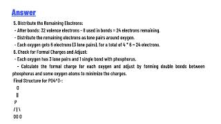 Write a Lewis structure for the phosphate ion PO4 [upl. by Zehe]