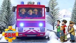 Brandmand Sam  Iskold i Pontypandy  Kompilering  Tegneserie til Børn [upl. by Arrak]