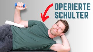 Top 5 Kräftigungsübungen nach Schulter OP [upl. by Ollecram436]