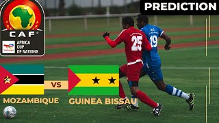 Mozambique vs Guinea Bissau CAF Africa Cup Of Nations 2025 Qualifier Match Preview Prediction [upl. by Anahsak]