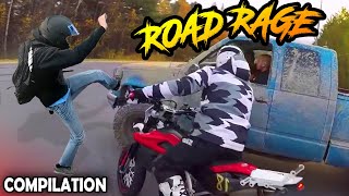 Stupid Angry People VS Bikers  Best Motorcycle Road Rage 2024 [upl. by Aelak]